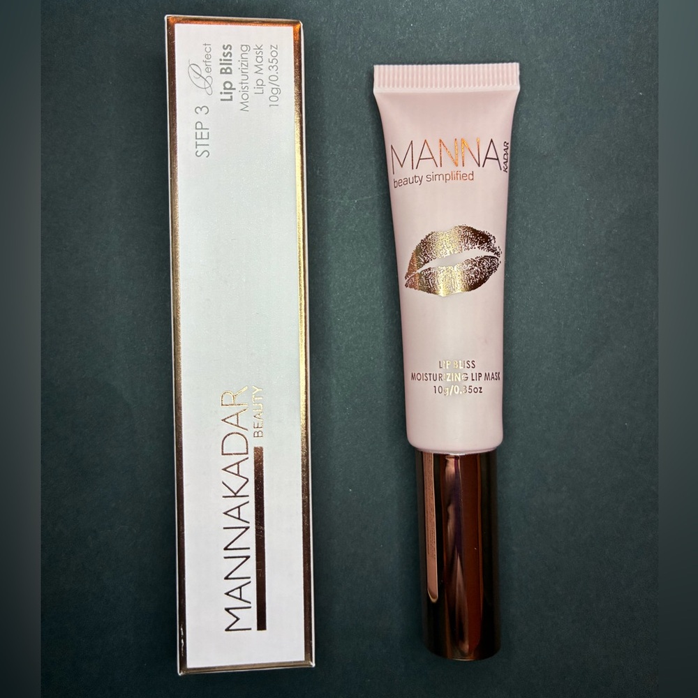 Manna Kadar Beauty Perfect Lip Bliss Moisturizing Lip Mask 0.35 oz New In Box